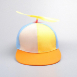 Vasaros Moterys Vyrai Sraigtasparnis Propeleris Beisbolo kepurės Spalvingos spalvingos kepuraitės nuo saulės vaikams Vaikams Reguliuojama Snapback Tėčio kepurė 56-61cm