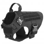 Taktiniai &scaron;unų diržai naminiams gyvūnėliams dresuoti &scaron;unų liemenė metalinė sagtis &scaron;uns diržų ir pavadėlio rinkinys mažiems dideliems &scaron;unims XL