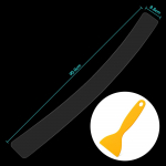 Automobilio galinio buferio bagažinės lipdukai, skirti Skoda Octavia Fabia Rapid Superb Kodiaq Scala Kamiq Karoq Roomster Citigo Auto Accessories