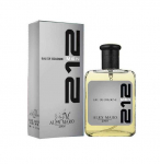 212 MEN Cologne 100 ml, Alex Maro vyrams/ Odekolonas yra gaivinanti higienos priemonė 100 ml sidabras