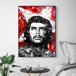 Che Guevara nacionalinis herojus Protrait drobės tapybos plakatai ir spaudiniai gyvenamajam kambariui be įrėmintų sienų meno paveikslėlių namų dekoras 30cm&times;40cm NoFrame