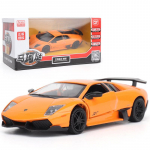 1/36 skalės Murcielago liejimo automobilio modelis, cinko lydinio žaislinis automobilis vaikams, traukiamos transporto priemonės Žaislinis automobilis mažiems vaikams Vaikams berniukams mergaitėms dovana 1/36-13x5x3cm oranžinė