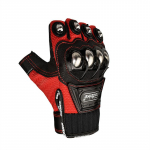 Motociklo pir&scaron;tinės puse pir&scaron;to Plieninės Lauko Knuckle Motorbike Powersports Apsauginės pir&scaron;tinės vasarai M raudona