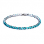 4 mm kubinio cirkonio teniso apyrankė Moteri&scaron;ka Vestuvinė Papuo&scaron;alai Purpurinė Cirkonis CZ Vyri&scaron;kos Apyrankės Punk Hiphop Sidabro Spalva Pulseras Mujer 19cm length