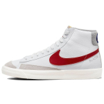 Nike Blazer Mid 77 White Phantom Gym Red Vyri&scaron;ki sportbačiai Light-Smoke-Grey DH7694-100 42.5