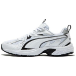 Puma Milenio Tech Balti Juodi Sidabriniai Unisex Sportbačiai 392322-01 41
