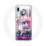 Coque pour Samsung Galaxy A40 Formule 1 Sergio P&eacute;rez Pilote automobile de F1