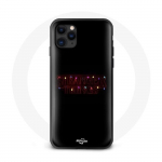 Coque pour Iphone 11 Pro Max Stranger Things Affiche Logo Joyeux no&euml;l
