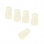 5 vnt. Silikoninės laboratorijos chemijos gumos sandarinimo kolbos kūginiai kam&scaron;čiai, kam&scaron;čiai 9mm-13mm