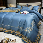 Prabangus pra&scaron;matnus auksinis plunksnų siuvinėjimas egiptieti&scaron;ka medvilnė balta &scaron;viesiai geltona kratinys antklodės užvalkalas patalynės pagalvių užvalkalai patalynės komplektas 1.5M