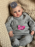 49 cm audinio kūnas Reborn Baby Toddler Doll Pieva Rankų darbo 3D dažytos matomos venos Naujagimio lėlė jau baigta Realisti&scaron;ki lėlės žaislai vaikams Dovana 49cm