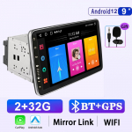 REAKOSOUND 9 colių Carplay automobilinis stereofoninis universalus 2Din Android Radio 360 pasukamas ekranas daugialypės terpės grotuvas Autoradio Audio