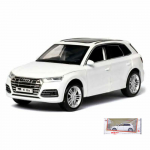 1/32 mastelio Q5 SUV lydinio automobilio modelis, pagamintas liejimo būdu ir i&scaron; metalo, žaidiminis automobilio modelis, hiposoninė simuliacija, vaiki&scaron;ka kolekcija, dovana, žaidimas 1/32-Size:15*6*5cm