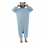 Bluey Onesies Moterų Pajams Kigurumi Cartoon One Piece Cosplay kostiumas Helovinui L mėlyna