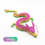 Kūrybinis namų dekoravimas 3D spausdinimas dievi&scaron;kas drakonas lankstus ornamento modelis rankdarbių ornamento modelis kar&scaron;ta pardavimo dovana