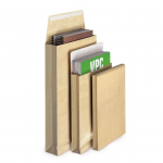 400 pochettes kraft renforc&eacute;es d&eacute;pliables - 22,9 x 32,4 cm