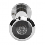 Apsauga nuo vagystės 220 laipsnių apžvalgos kampo saugos durų akutė su galiniu dangteliu, skirta naudoti namuose(Raudona bronza