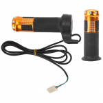 1 pora universalių elektrinių paspirtukų pasukimo rankenėlės rankenėlės droselio kairės ir de&scaron;inės pakaitinis 1,45 m laidas