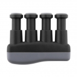 Ne&scaron;iojamas spalvotas pir&scaron;tų treniruoklis, įtempimo rankenos treniruoklis, muzikos instrumentas, skirtas gitarai fortepijonui bosui geltona