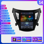 Ossuret Android automobilio radijas GPS Hyundai Elantra Avante I35 2011-2013 m. Multimedia 9,7 colio vertikalus ekranas Carplay Android Auto grotuvas Multimedia vaizdo įra&scaron;as S4 8Core 4G 32G AI