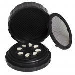 Faneros pirminio apdorojimo pleistras dantų dėžutė Dantų gaminių įrankis Visos keramikos laminatės Dantų protezų laikymo dėžutė Ne&scaron;iojamų priemonių valymas 1 pcs