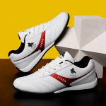 Odiniai vyri&scaron;ki kedai Laisvalaikio batai vyrams Kvėpuojantys vyri&scaron;ki sportiniai batai Neslystantys vyri&scaron;ki plok&scaron;čiapadžiai vairavimo batai Zapatillas De Hombre 39 balta