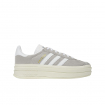 adidas Gazelle Bold pilki balti moteri&scaron;ki sportbačiai pilki-du debesų balti pagrindiniai balti HQ6893 39⅓