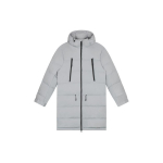 Asics vientisos spalvos vidutinio ilgio vandeniui atspari &scaron;ilta pūkinė striukė Vyri&scaron;kas vir&scaron;utinis drabužis Pilka 2031D744-020 XL gray