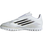 Adidas F50 Club Vel TF Stilingi Patogūs Neslystantys Patvarūs Žemi Futbolo Batai Vaikams Futbolo Batai Balti JR1700 28.5