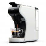 HiBREW H1A 220V Kavos aparatas espreso &scaron;alto ir kar&scaron;to ekstrakcija suderinamas su keliomis kapsulėmis mažas juoda