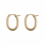 CETTRE Klasikiniai lankeliai ver.3 (2 spalvos) 14k Gold plated
