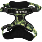 Harnais - M PETS - HIKING - Camouflage S - Tissu rembourr&eacute; -Attache s&eacute;curit&eacute; - Poign&eacute;e - Laisse dos/avant kamufliažas