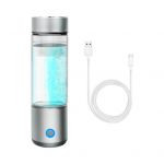 Vandeninio vandens butelių generatorius 1500PPB ne&scaron;iojamas 300ml vandeninio vandens puodelis SPE PEM Tech universalus vandens butelių aparatas sveikatos dovana sidabras