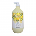 Shower Mate Bouquet kūno prausiklis Citrina 1000ml &ndash; Gaivus citrusinių vaisių kvapas, &scaron;velnus rūg&scaron;tinis pH valiklis, gausiai putojantis kasdienis kūno prausiklis. Pagaminta Korėjoje 1000ml