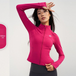 Alo Yoga Greitai džiūstanti kvėpuojanti treniruočių striukė sportui, bėgimui, važiavimui dviračiu ir fitnesui XL/10 (126-140 lbs)