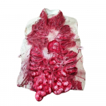 Helovino kraujuotas krūtinės ir pilvo torsas Baisus zombis Kraujuotas pilvas Vaiduoklių namas Vaidmenų žaidimo kostiumo aksesuaras Helovino vakarėlio dekoracija 1PC pink