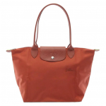 &bdquo;Longchamp Le Pliage&ldquo; vienspalvis sulankstomas rankinukas su odine apdaila, moteri&scaron;ki rankinukai, plytų raudonumo 1899089P97 Basic Set (Bag)