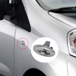 &Scaron;oninio indikatoriaus kartotuvo lemputė 6325G3 Tinka Peugeot 108 107 206 1007 407 Partner sidabras