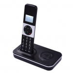 Skaitmeninis belaidis telefono telefonas su LCD ekranu Skambintojo ID laisvų rankų įranga Konferenciniai skambučiai 16 kalbų palaikymas 5 ragelių prijungimas