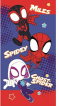 Poliesterinis voras-žmogus paplūdimio rank&scaron;luostis - Spiderman paplūdimio rank&scaron;luostis 70x140 mėlyna