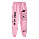 2022 m. rudens žiema Lai&scaron;kų spausdinimas Sportinės kelnės Baggy Pants Moteri&scaron;kos Joggers Harajuku Pie&scaron;tukas Kelnės Kelnės Vidutinio juosmens sportinės kelnės L rožinė