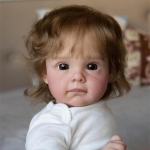 NPK Lifelike Reborn Baby Dolls 60 cm Maggi Baby Reborn Girl Doll Gimtadienio dovanos prie&scaron; miegą Žaidimo draugas