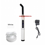 Rainbow LED kietinimo &scaron;viesa belaidė Cure Dental Light Cure ma&scaron;ina US plug balta