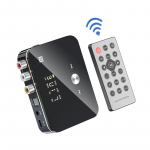 VAORLO NFC 2 viename imtuvas siųstuvas belaidis garso adapteris TF USB groja stereo įvestis, skirta ausinėms televizoriaus kompiuteriui su bendraa&scaron;iu AUX 3,5 mm lizdu