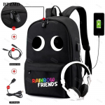 Originali Rainbow Friends kuprinė Spalvinga berniukų mergaičių mokyklinė krep&scaron;iai Talpa Kelionės Moterys Vyrai Ne&scaron;iojamas kompiuteris Mochilas Para Nias