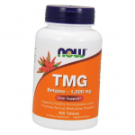 Trimetilglicinas, betainas, TMG, Now Foods 100tab (72128023)