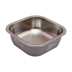 Dubuo &scaron;unims nerūdijančio plieno kačių dubuo naminių gyvūnėlių dubuo Neslystantis &scaron;unų dubuo kačių &scaron;ėrimo dubuo &scaron;unims vandens dubuo naminių gyvūnėlių &scaron;ėrimo dubuo Ne&scaron;iojamas 3