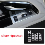 &bdquo;Land Rover Range Rover Evoque ABS&ldquo; automobilio stiliaus lango stiklo pakėlimo jungiklio mygtuko rėmo apdailos lipduko salonui
