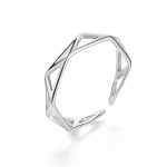 1888 m. Naujas mergaičių žiedas Madingas Merginos draugės žiedas atviras žiedas graviruotas mazgas žiedas i&scaron;skirtinis papuo&scaron;alas, poros rinkinys, atviras, reguliuojamas papuo&scaron;alas A sidabras