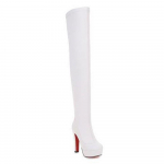 Moteri&scaron;ki auk&scaron;taauliai Feti&scaron;as Žieminiai Batai Auk&scaron;takulniai Batai Platforma Seksualūs Prabangūs Kulnai Užtrauktukas Juodi Balti Batai 39